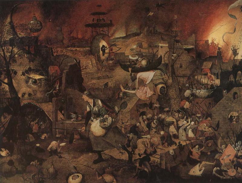 Pieter Bruegel Fried ugly oil painting picture